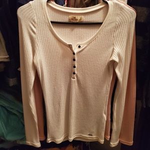 Hollister ribbed long sleeve
